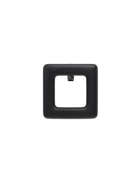 Pashion Footwear Coal Leather Square Toe Clip